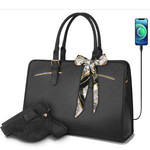 Brand New Laptop Tote Bag for Women, Black